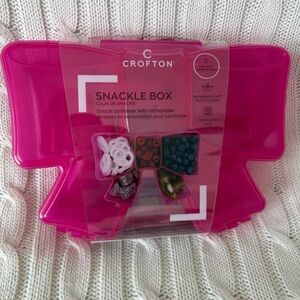 Coquette Bow Snack Lunch Box Container 5 Compartments NEW Vday Snackle Bento
